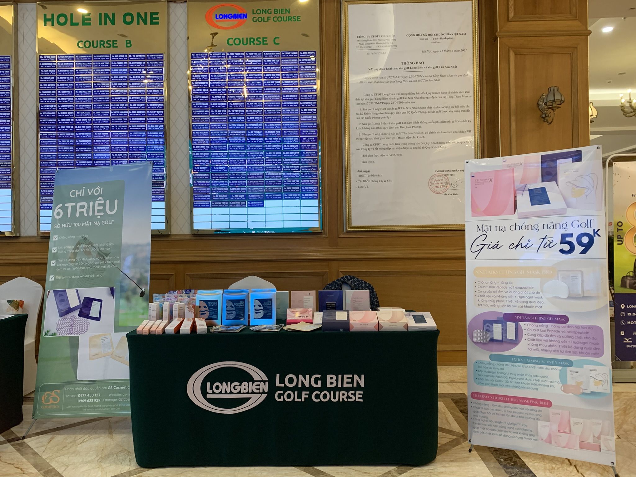 GS Cosmetics Đồng Hành Cùng Hanoi Open Championship 2025 – BIDV Cup