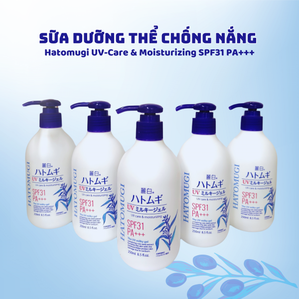 Sữa dưỡng thể Chống nắng HATAMUGI