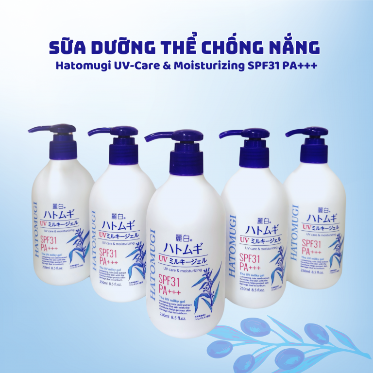 Sữa dưỡng thể Chống nắng HATAMUGI