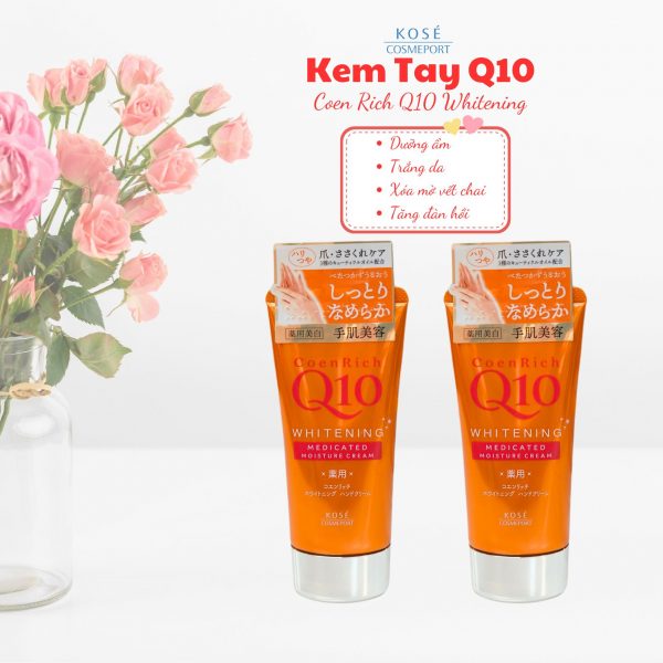 Kem dưỡng da tay Coen Rich Q10 Whitening