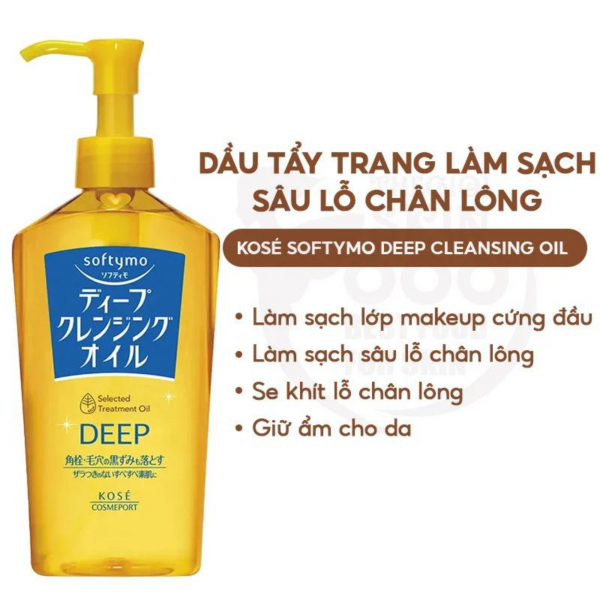 Dầu tẩy trang Kose Softymo Deep Cleansing Oil 230ml