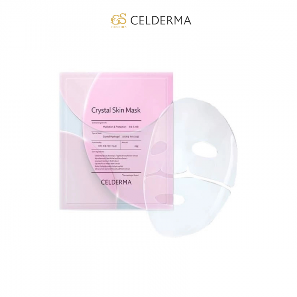 Mặt nạ thạch sinh học Pha Lê Crystal Skin Mask Celderma