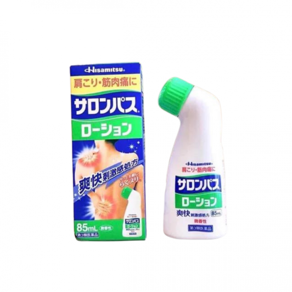 Chai lăn xoa bóp Salonpas Hisamitsu 85ml