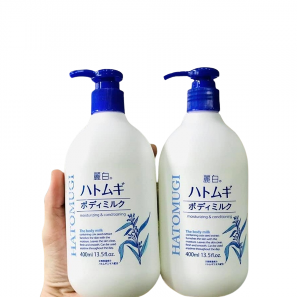 Sữa Dưỡng Thể Moisturizing & Conditioning The Body Milk Hatomugi 400ML