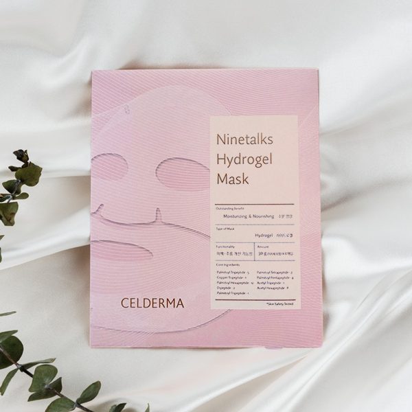 Mặt nạ thạch CELDERMA Ninetalks Hydrogel Mask (4 miếng/hộp)